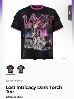 Lost intracacy shirt brand new